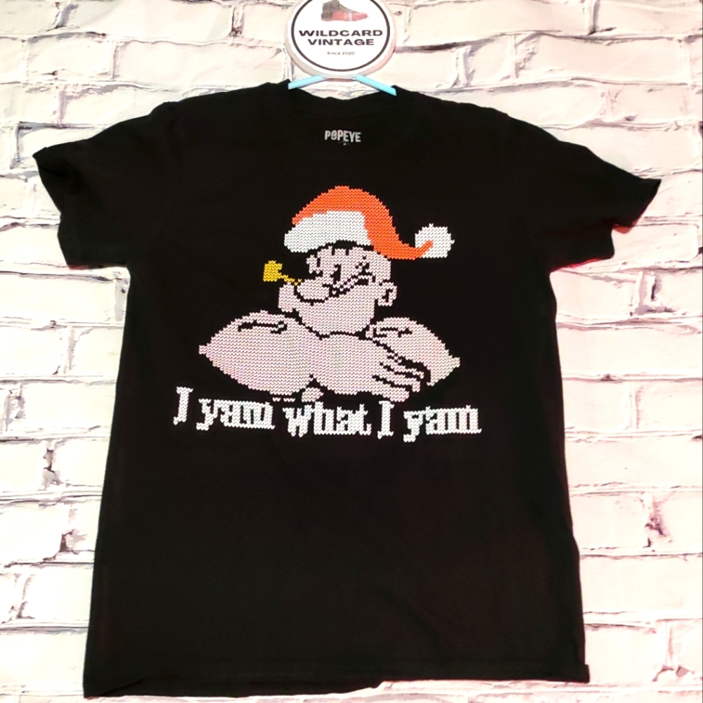 Popeye Christmas shirt size Medium